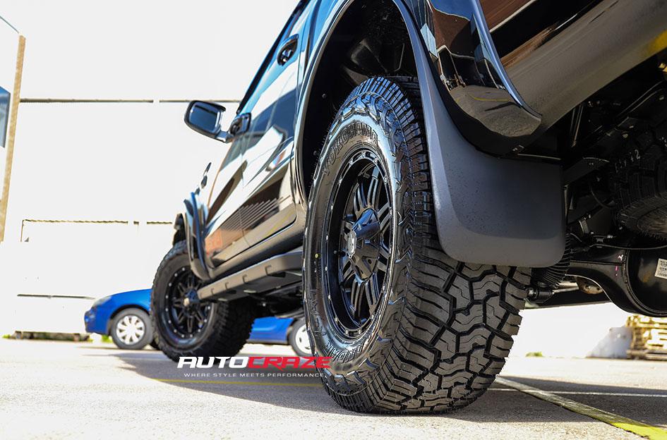 FORD RANGER RENEGADE V2 MATTE BLACK